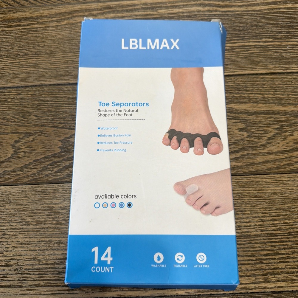 Toe Separators Restores The Natural Shape Of Foot Waterproof Bunion Pain Pressur